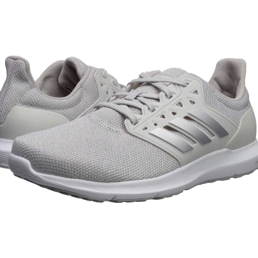 Adidas Gray Cloudfoam Ortholite Running Shoes